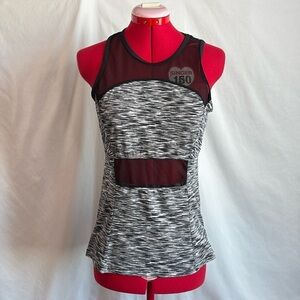 Aviva sleeveless mesh insert tank SM301